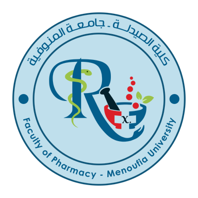 شعار جامعة المنوفية ـ كلية الصيدلة , مصر ,Logo , icon , SVG شعار جامعة المنوفية ـ كلية الصيدلة , مصر