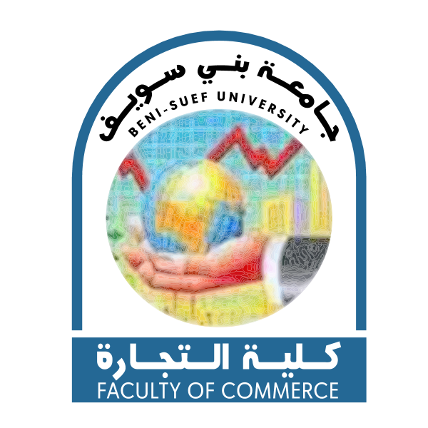 شعار جامعة بني سويف ـ كلية التجارة , مصر ,Logo , icon , SVG شعار جامعة بني سويف ـ كلية التجارة , مصر