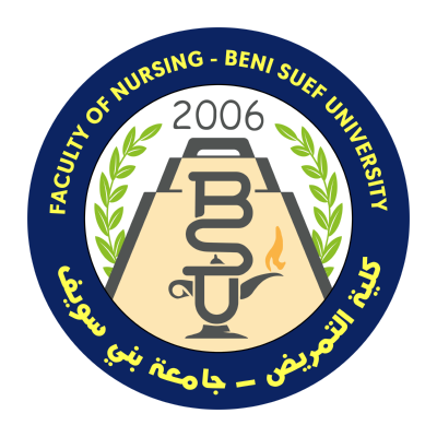 شعار جامعة بني سويف ـ كلية التمريض , مصر ,Logo , icon , SVG شعار جامعة بني سويف ـ كلية التمريض , مصر
