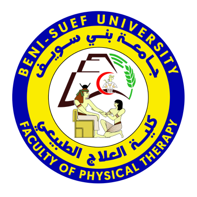 شعار جامعة بني سويف ـ كليـة العلاج الطبيعي , مصر ,Logo , icon , SVG شعار جامعة بني سويف ـ كليـة العلاج الطبيعي , مصر