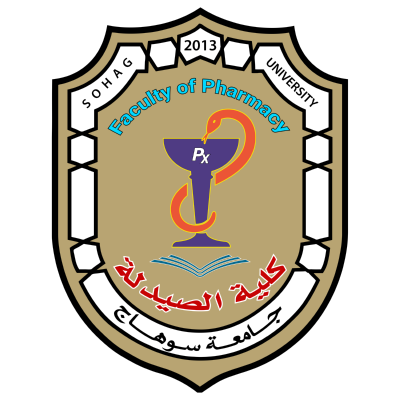 شعار جامعة سوهاج   كلية الصيدلة , مصر ,Logo , icon , SVG شعار جامعة سوهاج   كلية الصيدلة , مصر