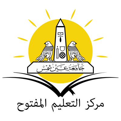 شعار جامعة عين شمس مركز التعليم المفتوح , مصر ,Logo , icon , SVG شعار جامعة عين شمس مركز التعليم المفتوح , مصر