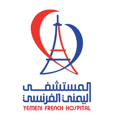شعار المستشفى اليمني الفرنسي