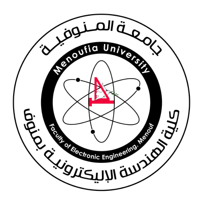 شعار جامعة المنوفية ـ كلية الهندسة الإليكترونية بمنوف , مصر ,Logo , icon , SVG شعار جامعة المنوفية ـ كلية الهندسة الإليكترونية بمنوف , مصر
