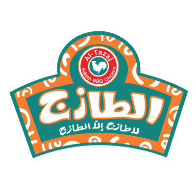 مطاعم الطازج الشعار الاصلي ,Logo , icon , SVG مطاعم الطازج الشعار الاصلي