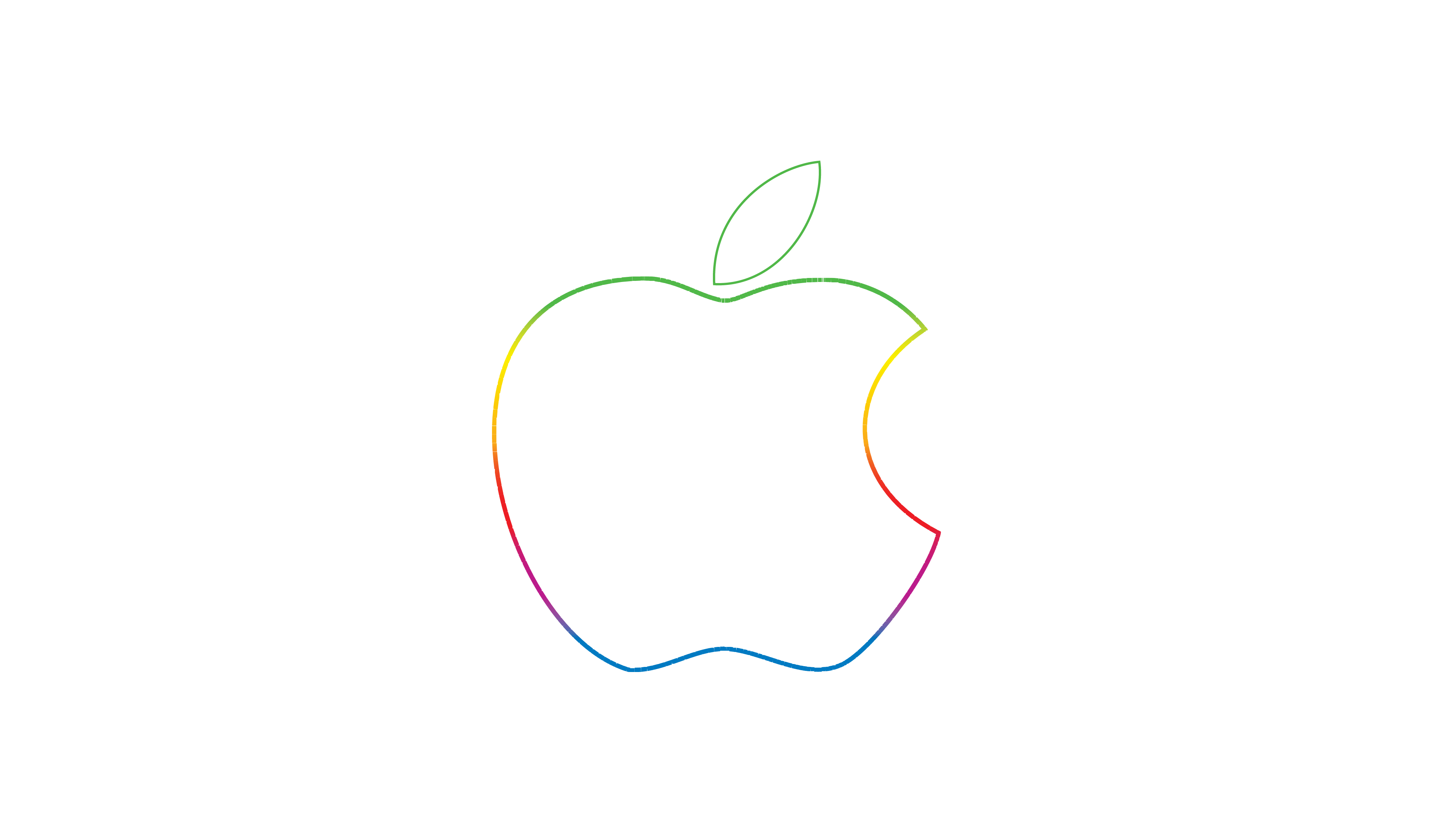 Нарисовать логотип apple